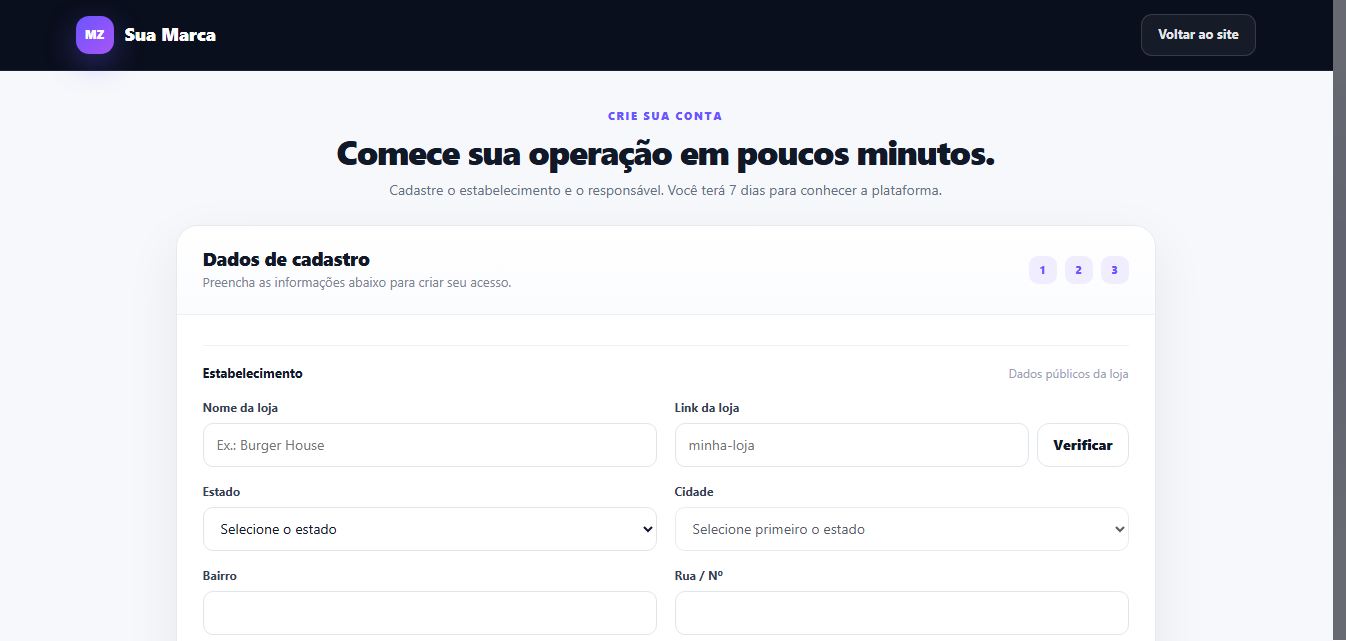 Foto adicional 4 de SaaS Food Menu - White Label - Mz Code Store